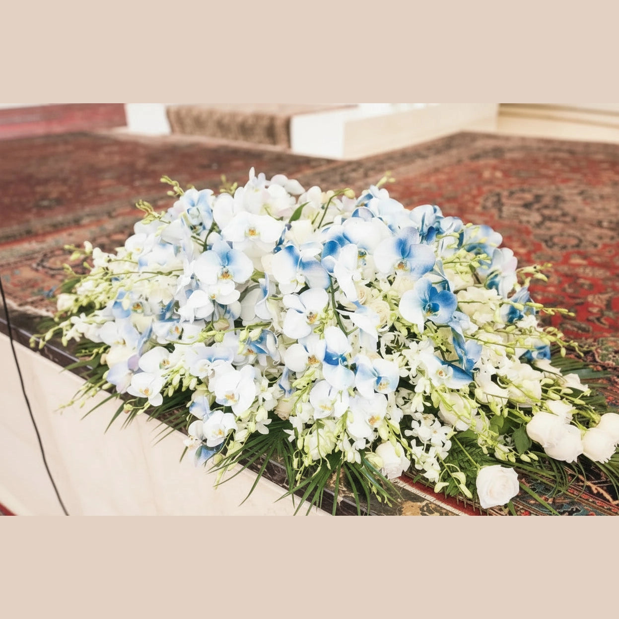 Casket Sprays With Orchids