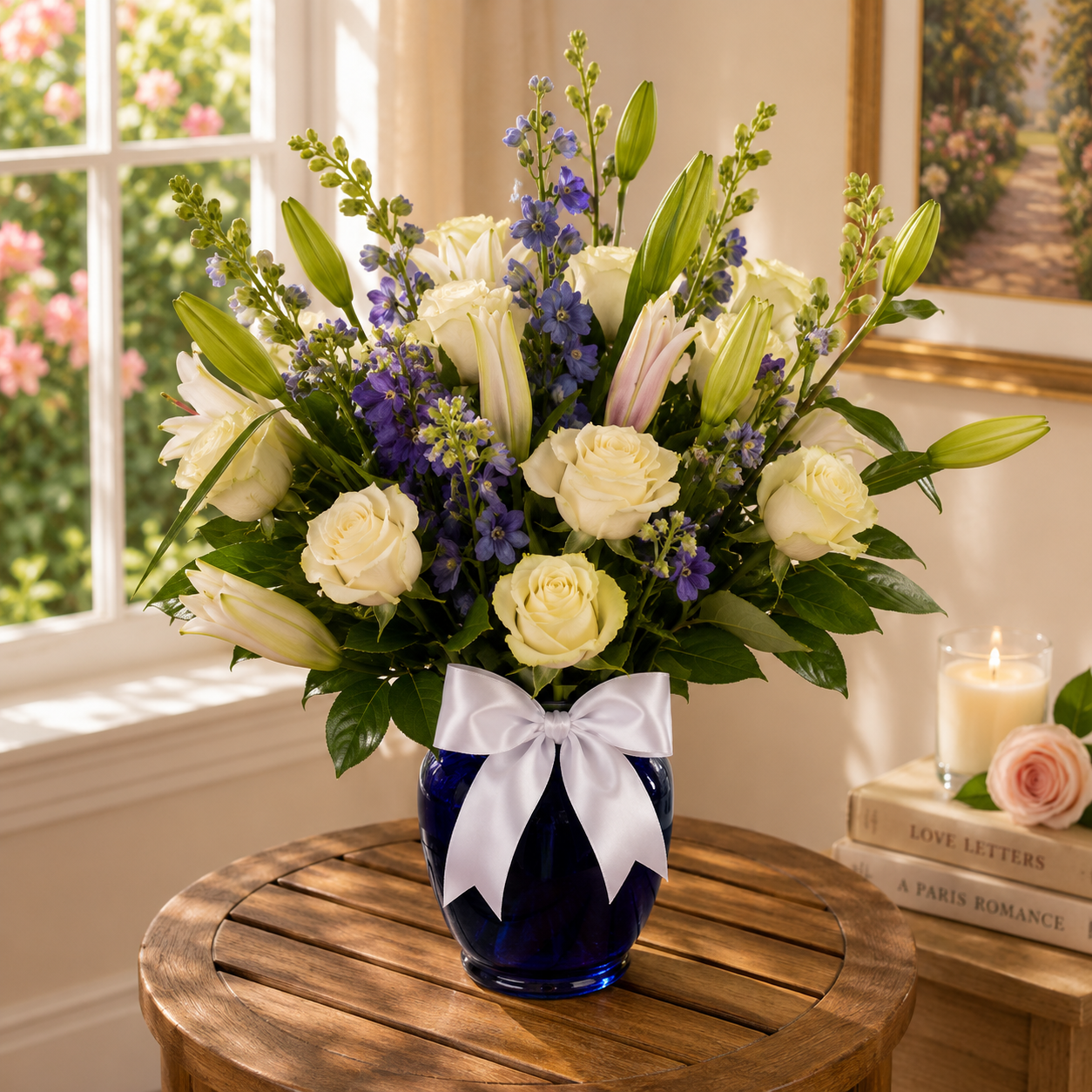 Forever in Our Hearts Sympathy Arrangement