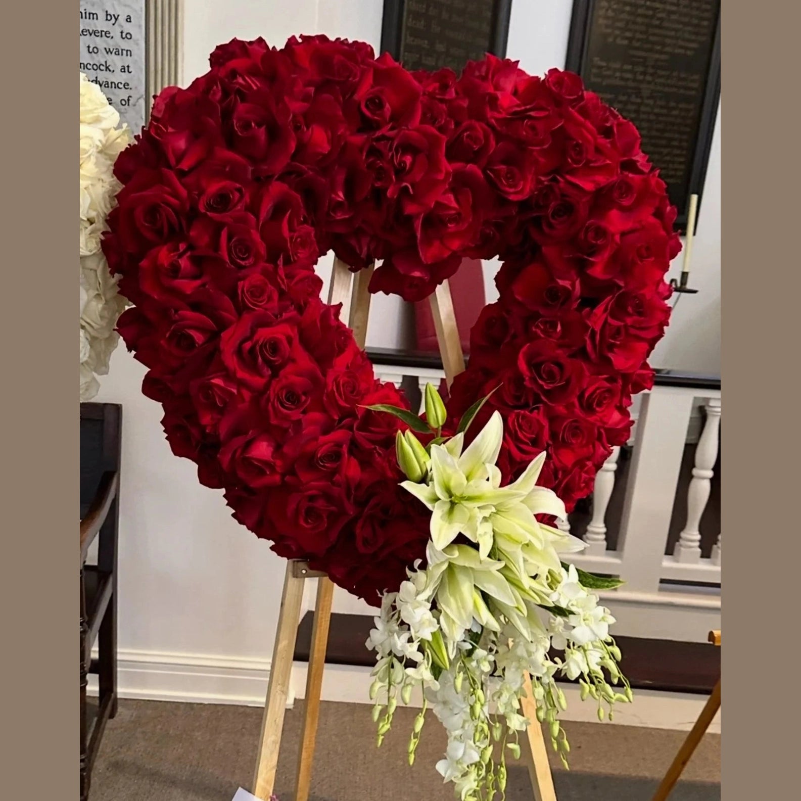 Open Heart Roses Full View