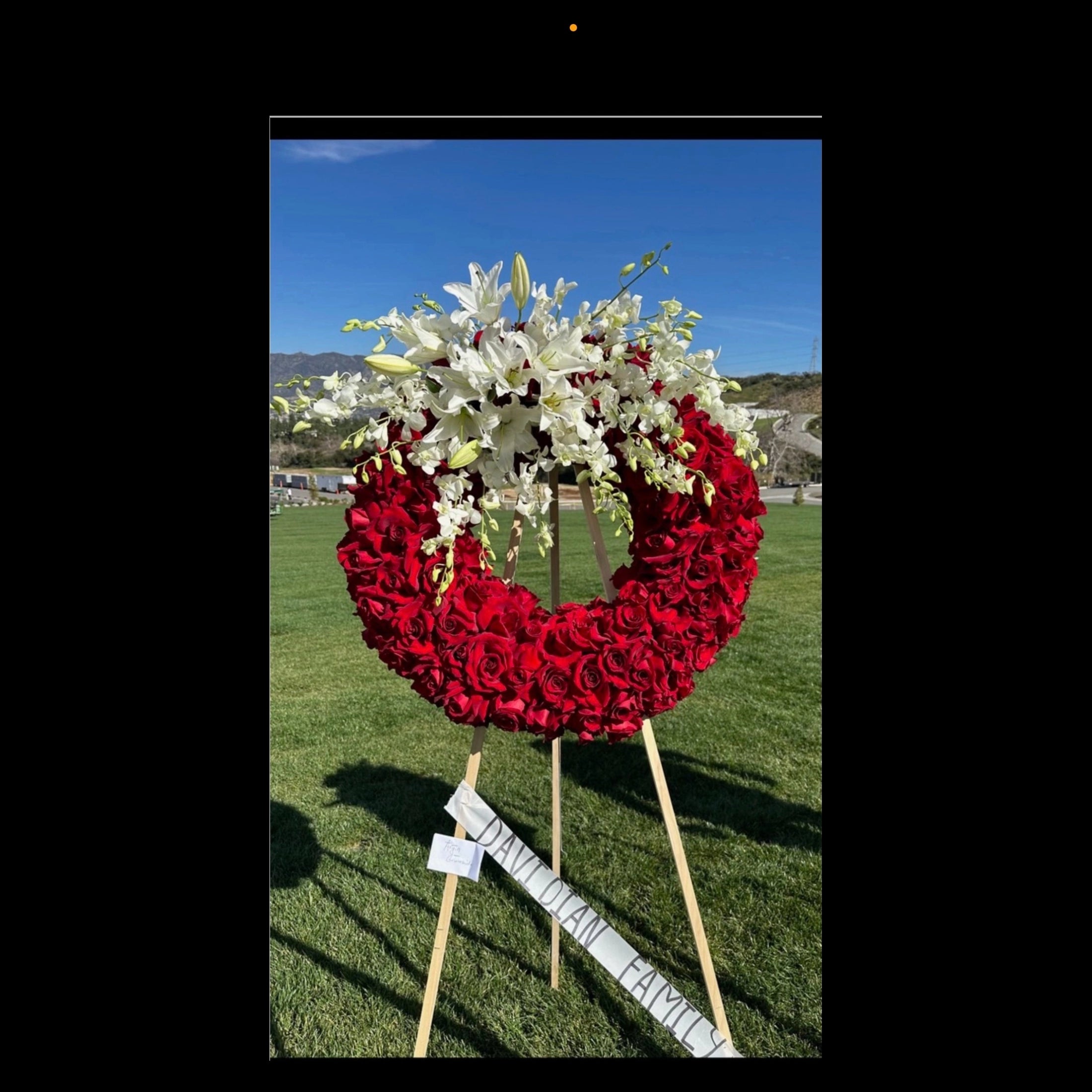Open Wreath All Roses – Pretty Petals SD