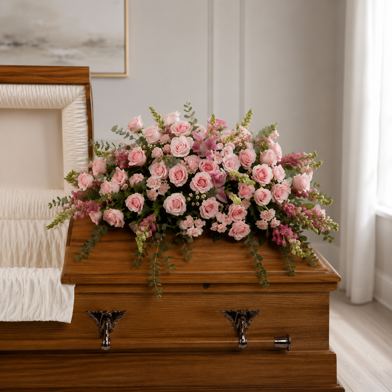 Oversized Sympathy Heart Arrangement