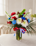 Patriotic Floral Arrangement