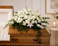 Peaceful White Sympathy Wreath