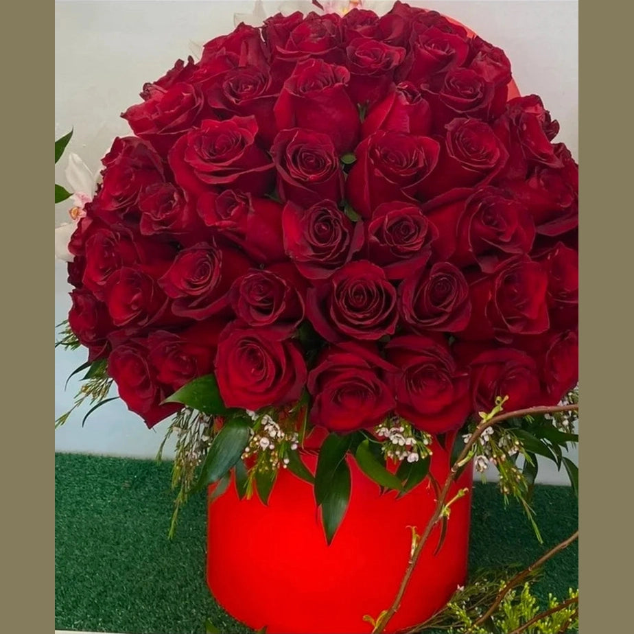 Rose Box Arrangement