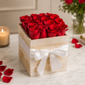 Rustic Wildflower Rose Box