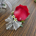 Single Rose Boutonniere