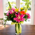 Sunlit Lily & Gerbera Bouquet