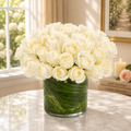 Two Dozen White Roses