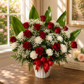 White Garden Elegance Arrangement