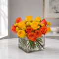 Yellow Daisy and Sunflower Bouquet