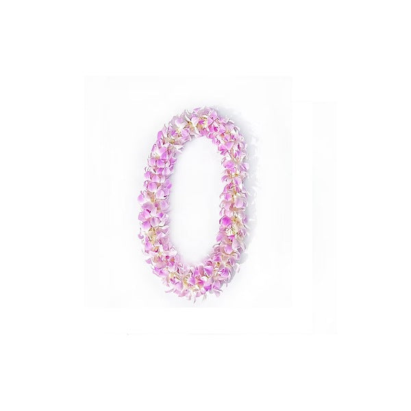 Graduation Double Pink Orchid Lei