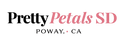 Logo of Pretty Petals SD with 'POWAY, CA' text on a white background